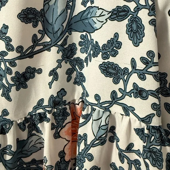 LOFT Size 18 Floral Long Sleeved Blouse 🌀 - Picture 9 of 10